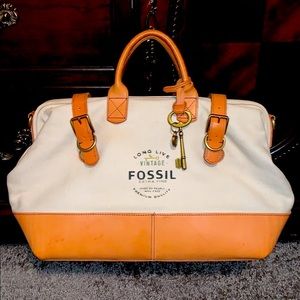 Fossil Long Live Vintage Satchel